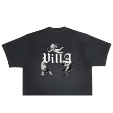 Load image into Gallery viewer, VillA Angels Oversized Garment Dyed Cropped Tee
