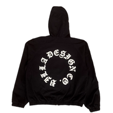 Load image into Gallery viewer, OVERSIZED VILLA DESIGN CO. CIRCLE ZIP-UP HOODIE
