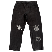 Load image into Gallery viewer, VILLA EMBROIDERED GARMENT DYED DENIM
