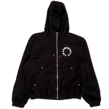 Load image into Gallery viewer, OVERSIZED VILLA DESIGN CO. CIRCLE HOODED WORKWEAR JACKET
