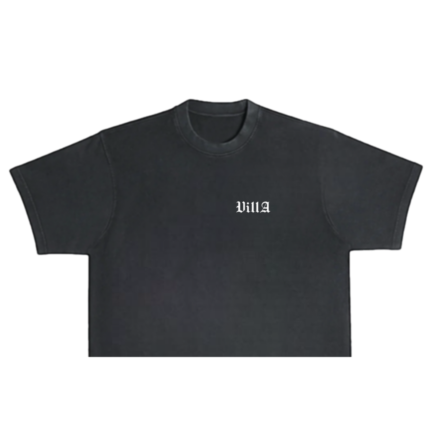 VillA Angels Oversized Garment Dyed Cropped Tee