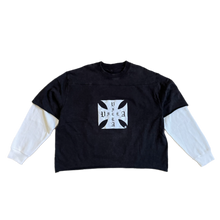 Load image into Gallery viewer, OVERSIZED VILLA CROSS THERMAL LONG SLEEVE
