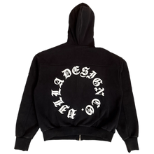 Load image into Gallery viewer, OVERSIZED VILLA DESIGN CO. CIRCLE HOODED WORKWEAR JACKET
